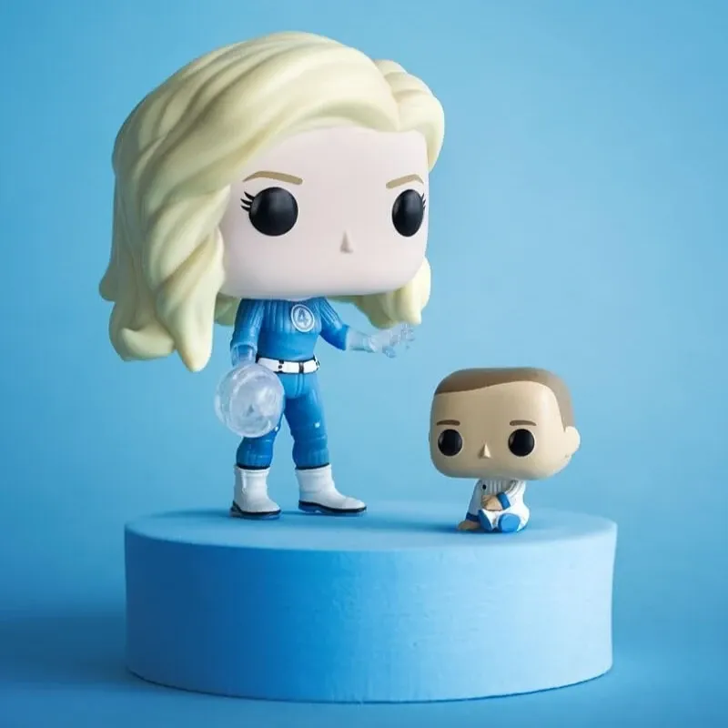 funko pop! & buddy: the fantastic four – invisible woman&franklin 1514 - slika 4