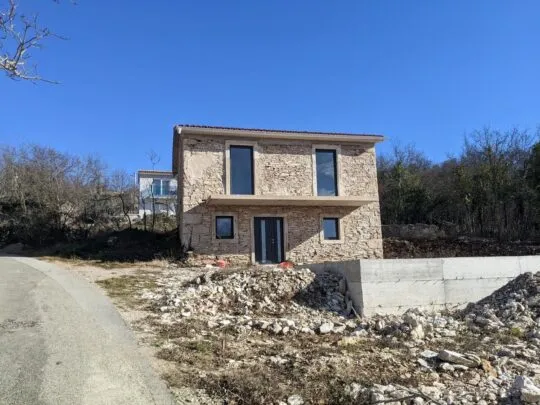 labin, renovirana kamena kuća, s pogledom na more - slika 6