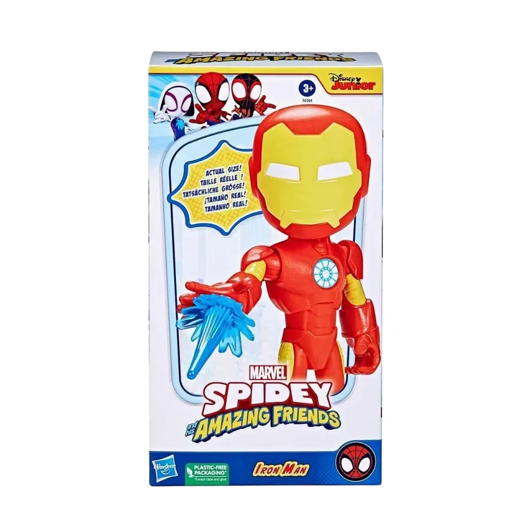 spidey and his amazing friends – iron man figura, 22cm - slika 4