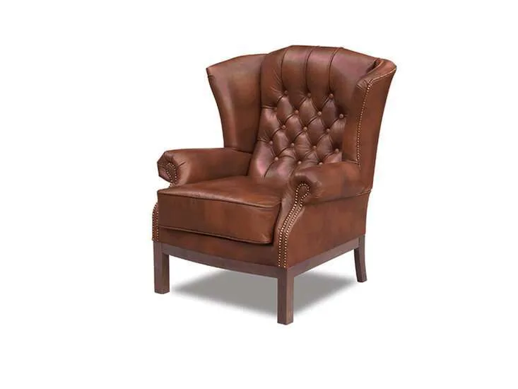 chesterfield fotelja durban | 1-sjedište | cloudy brown old - slika 2