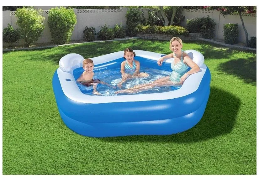 bazen na napuhavanje pentagon 213 x 206 x 69 cm bestway 54153 - slika 4