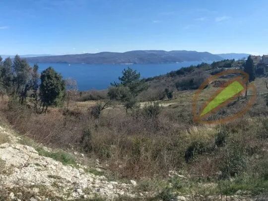 istra labin zemljište s pogledom na more i građevinskom dozvolom - slika 2
