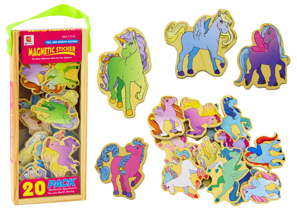 Set of 20 colored magnetic baubles - Mursko Središće