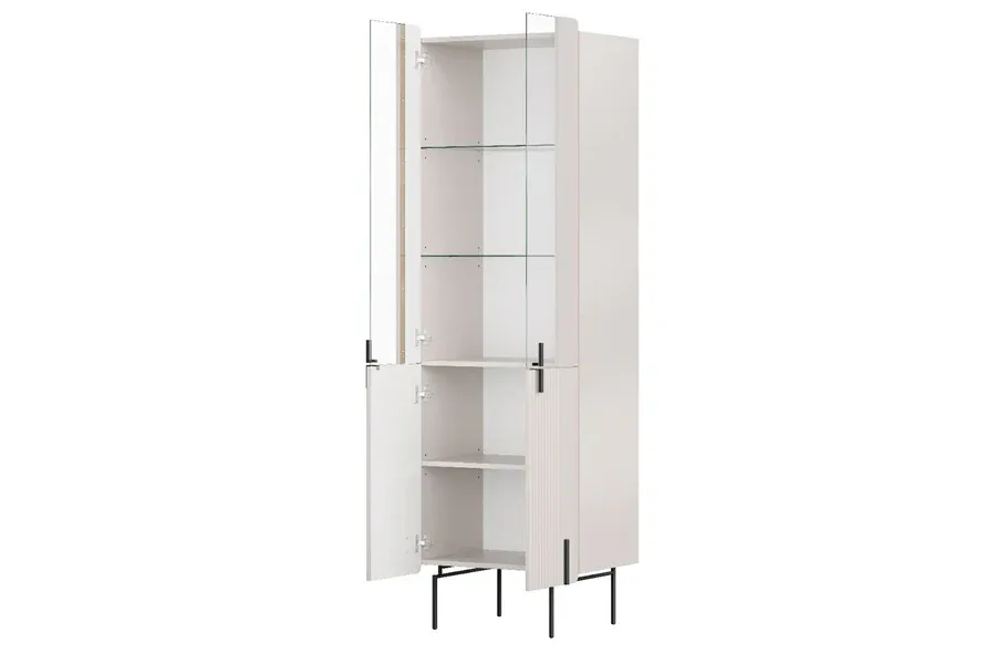 vitrina malmi 190cm, materijal: mdf, melaminska ploča - slika 4