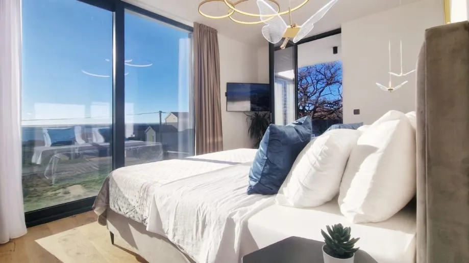 zadar, kožino - luksuzna vila s bazenom(240m2), pogled na more - slika 16