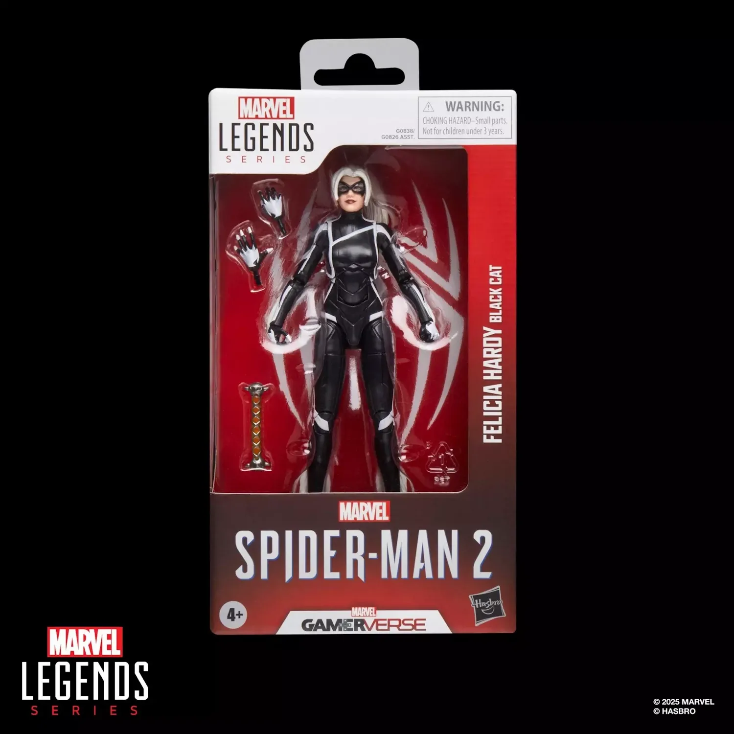 marvel legends series gamerverse felicia hardy blackcat figura 15cm - slika 9