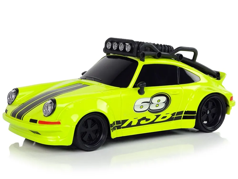 auto na daljinsko upravljanje 1:18 green spare - zeleni - slika 4