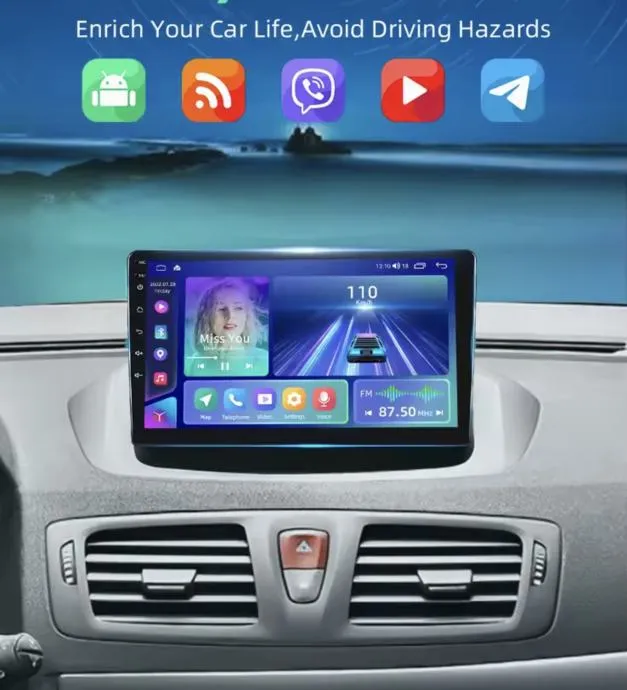 original android za renault megane 3 multimedija navigacija kamera gps - slika 17