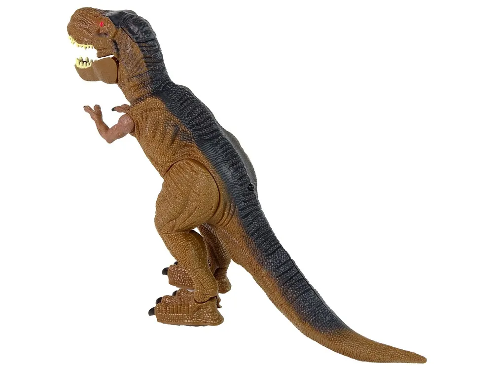 dinosaur tyrannosaurus rex remote controlled r/c with steam sound - slika 5