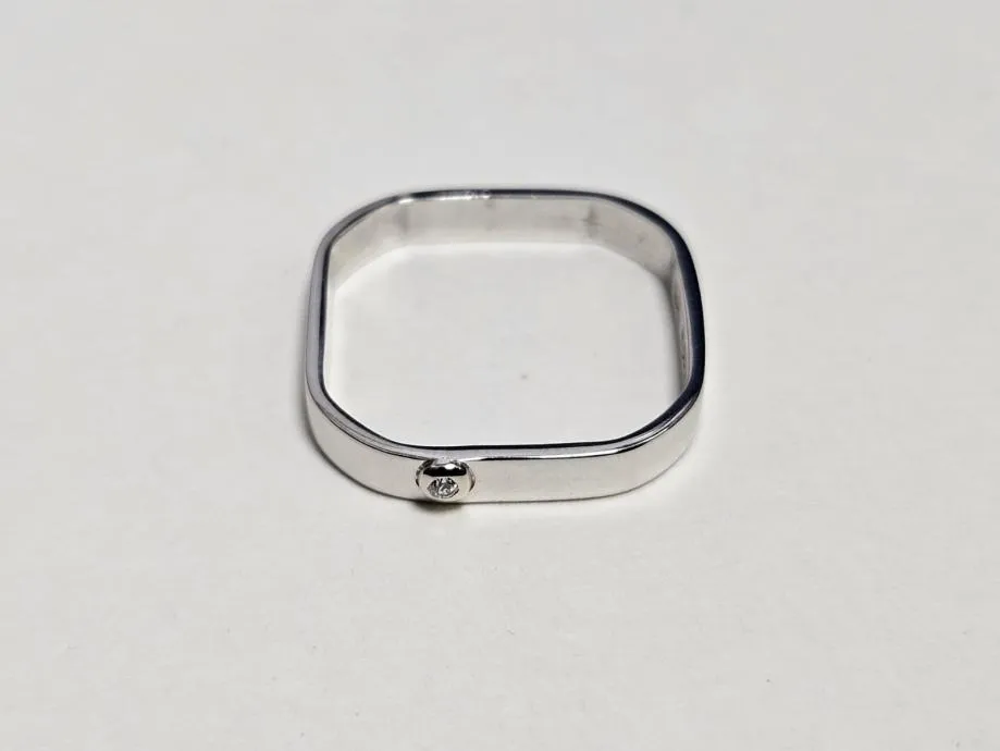 zlatni prsten s dijamantom 0.005ct 14k / r1, rate ! - slika 3
