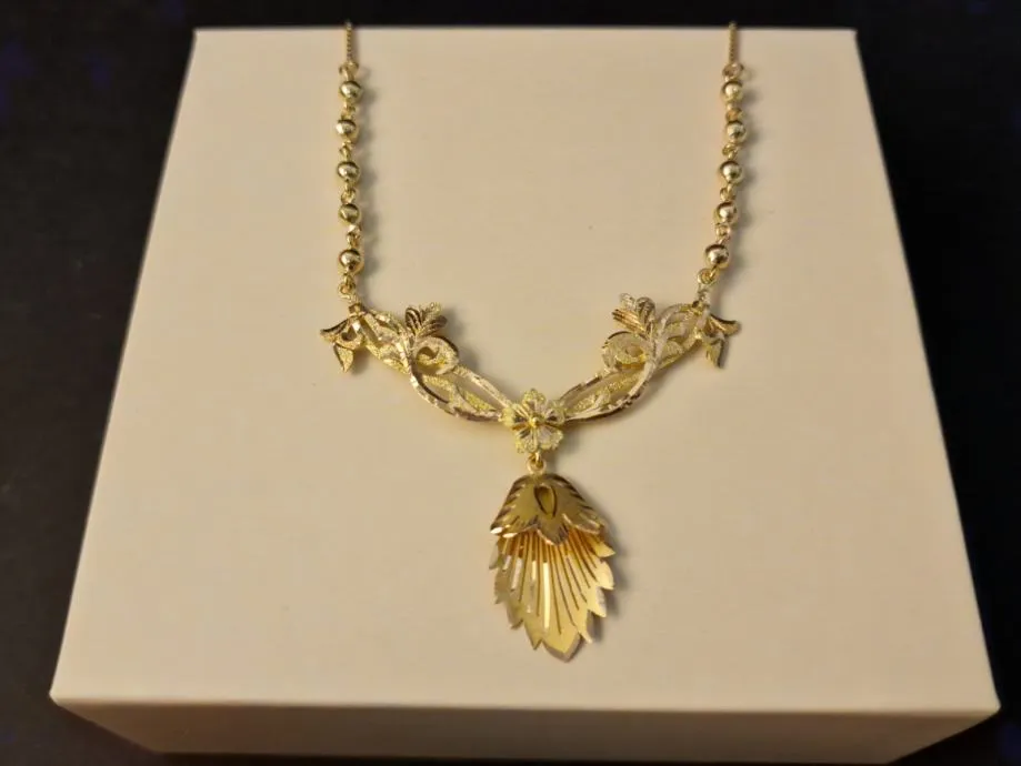 zlatna ogrlica 14k 7,89g / r1, rate ! - slika 2