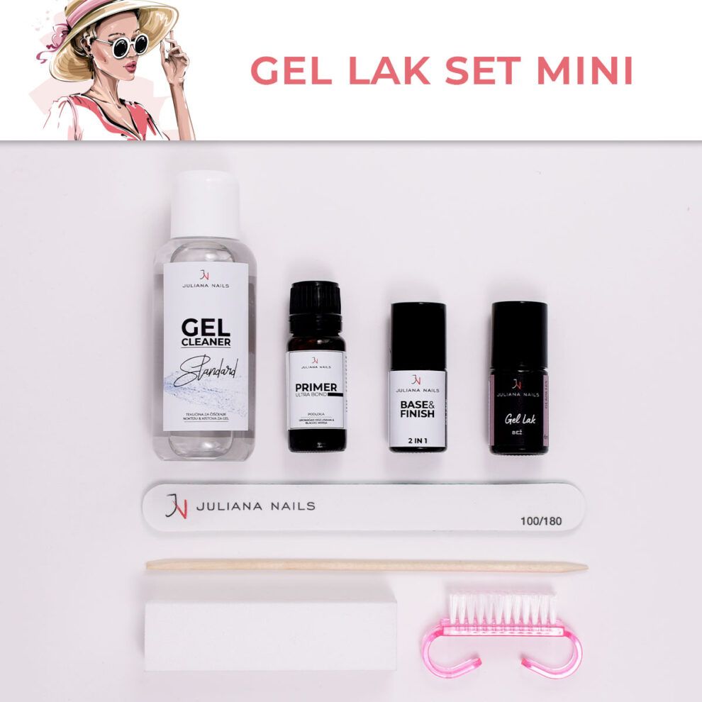 Gel lak set – Mini - Zagreb