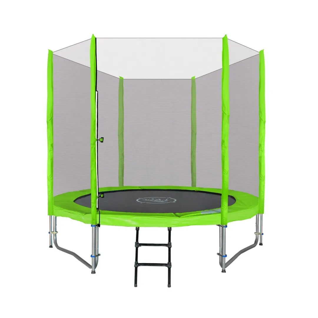 trampolin 8ft 244cm -zeleni - slika 2
