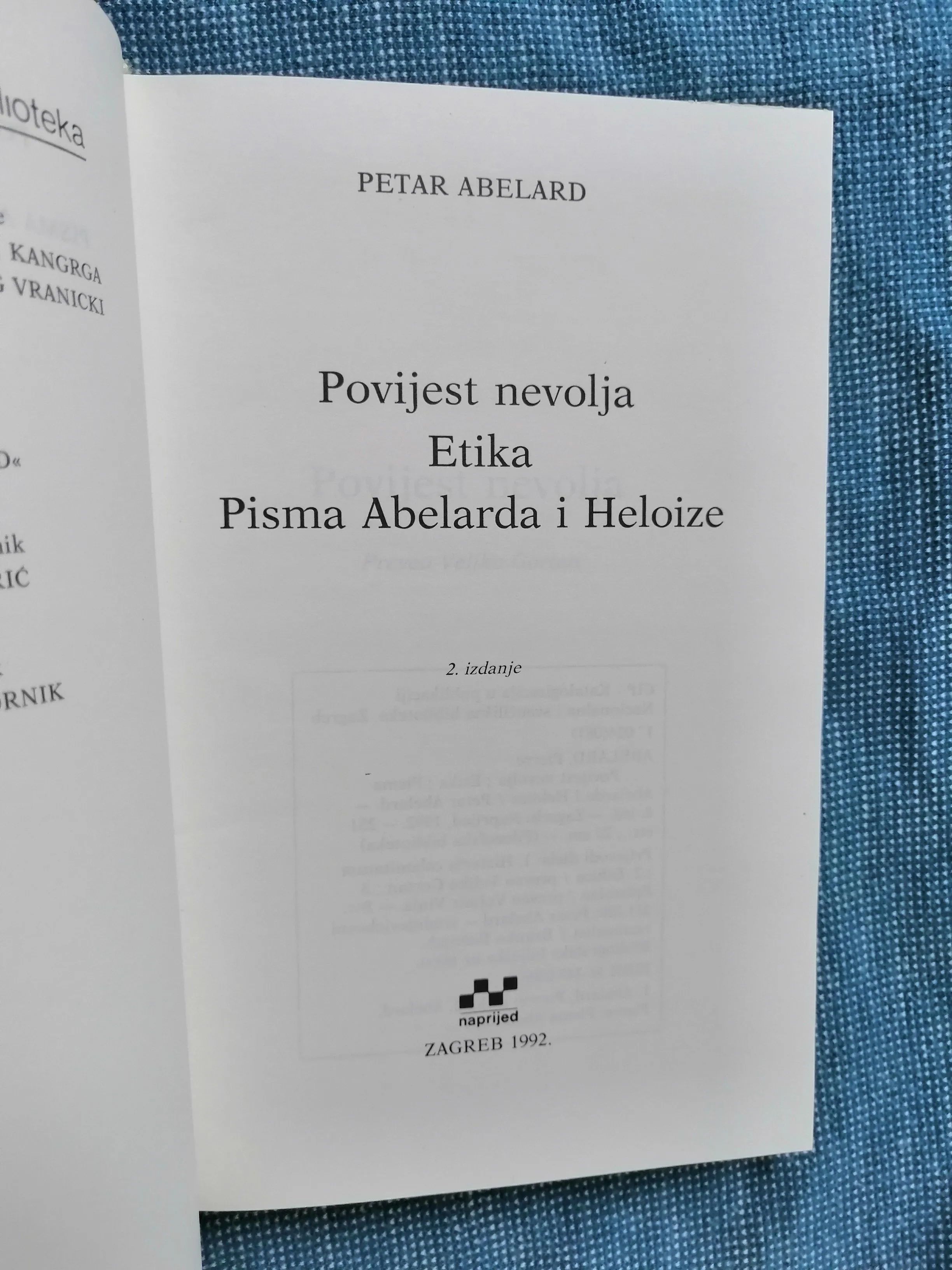 petar abelard – povijest nevolja, etika, pisma abelarda i heloize - slika 2