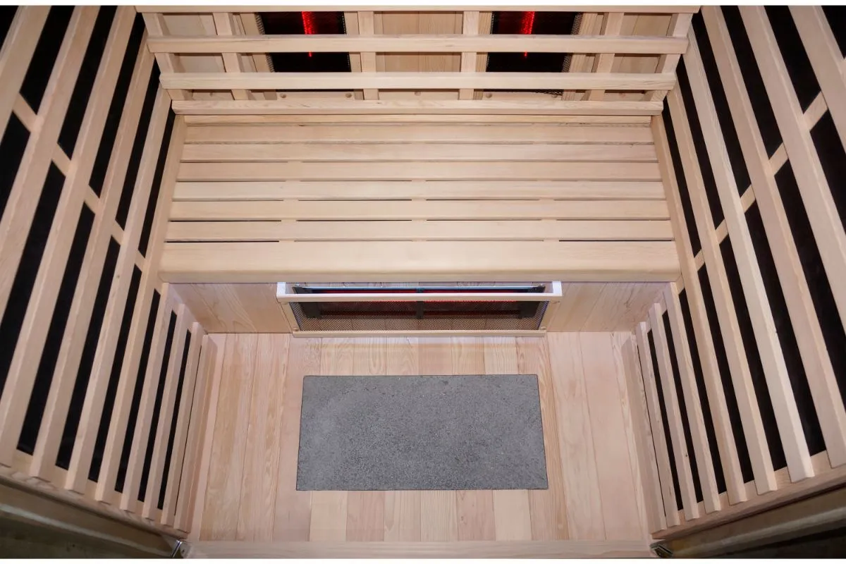 infracrvena sauna – full spectrum + karbonski grijači 130 x 110 x 200 - slika 9