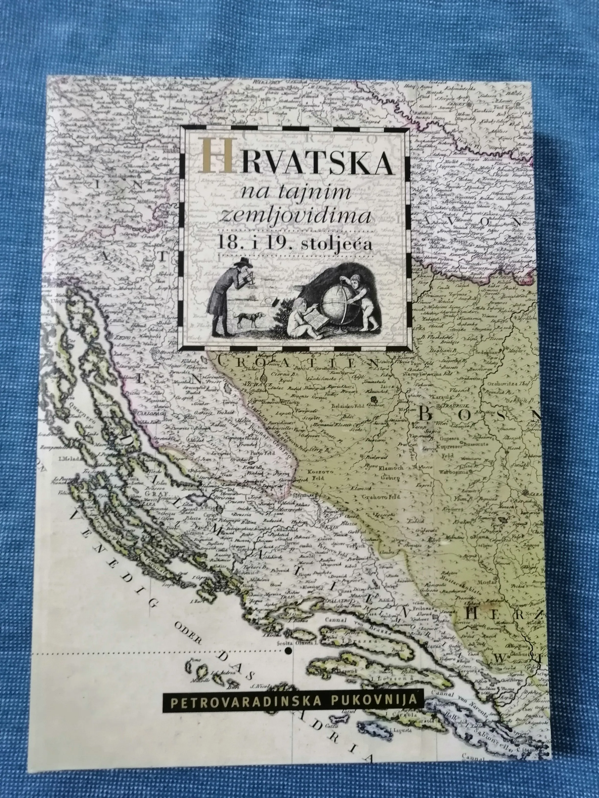 Hrvatska na tajnim zemljovidima 3. Petrovaradinska pukovnija (Z28) - Zagreb