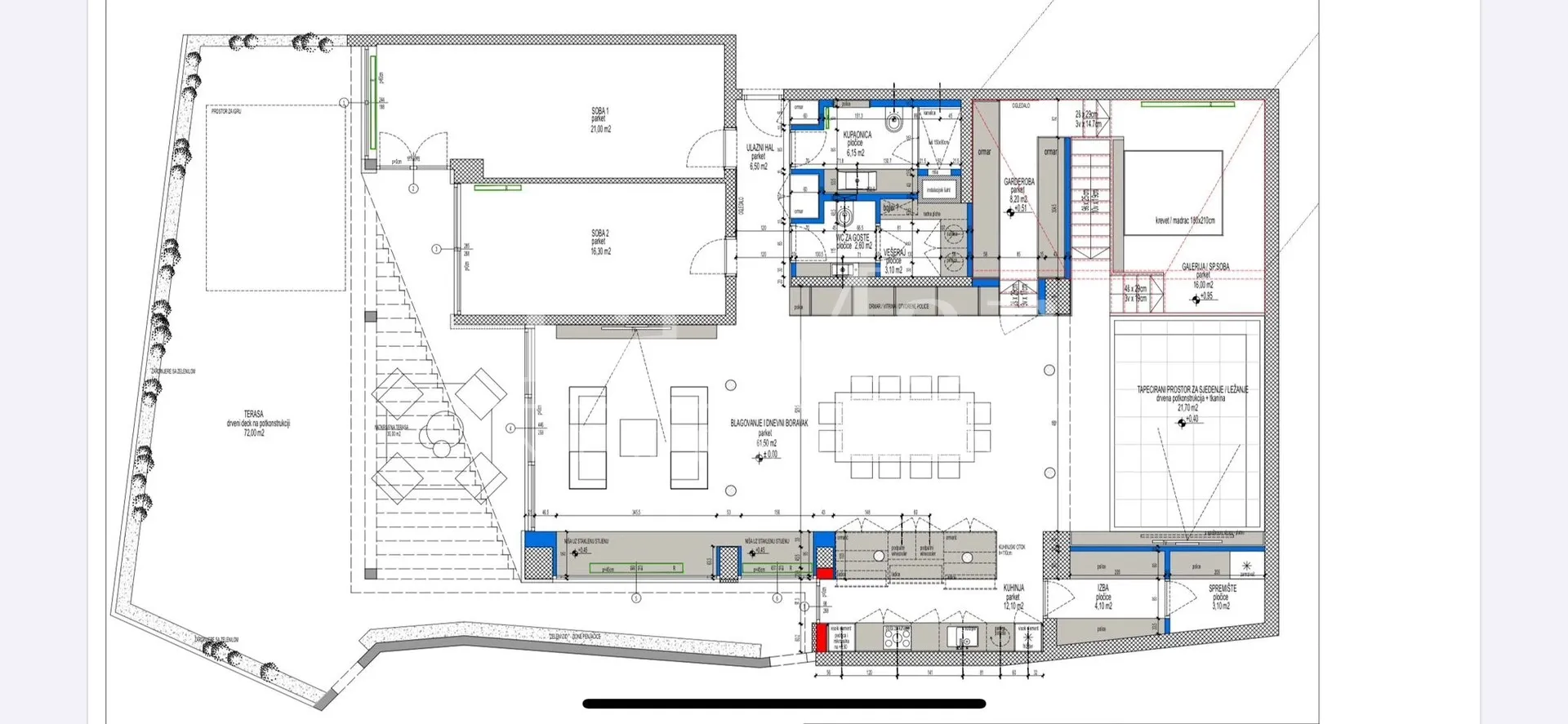 KLANJČIĆ - 211m2 stana i terase, vanjsko pm - Zagreb