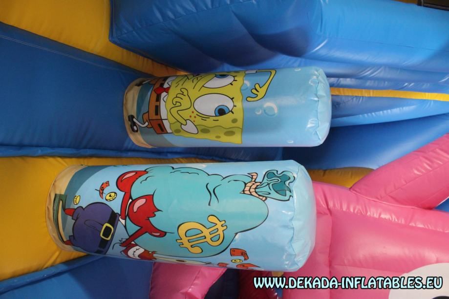 spužva bob - kombinirana igraonica i tobogan novo - slika 3