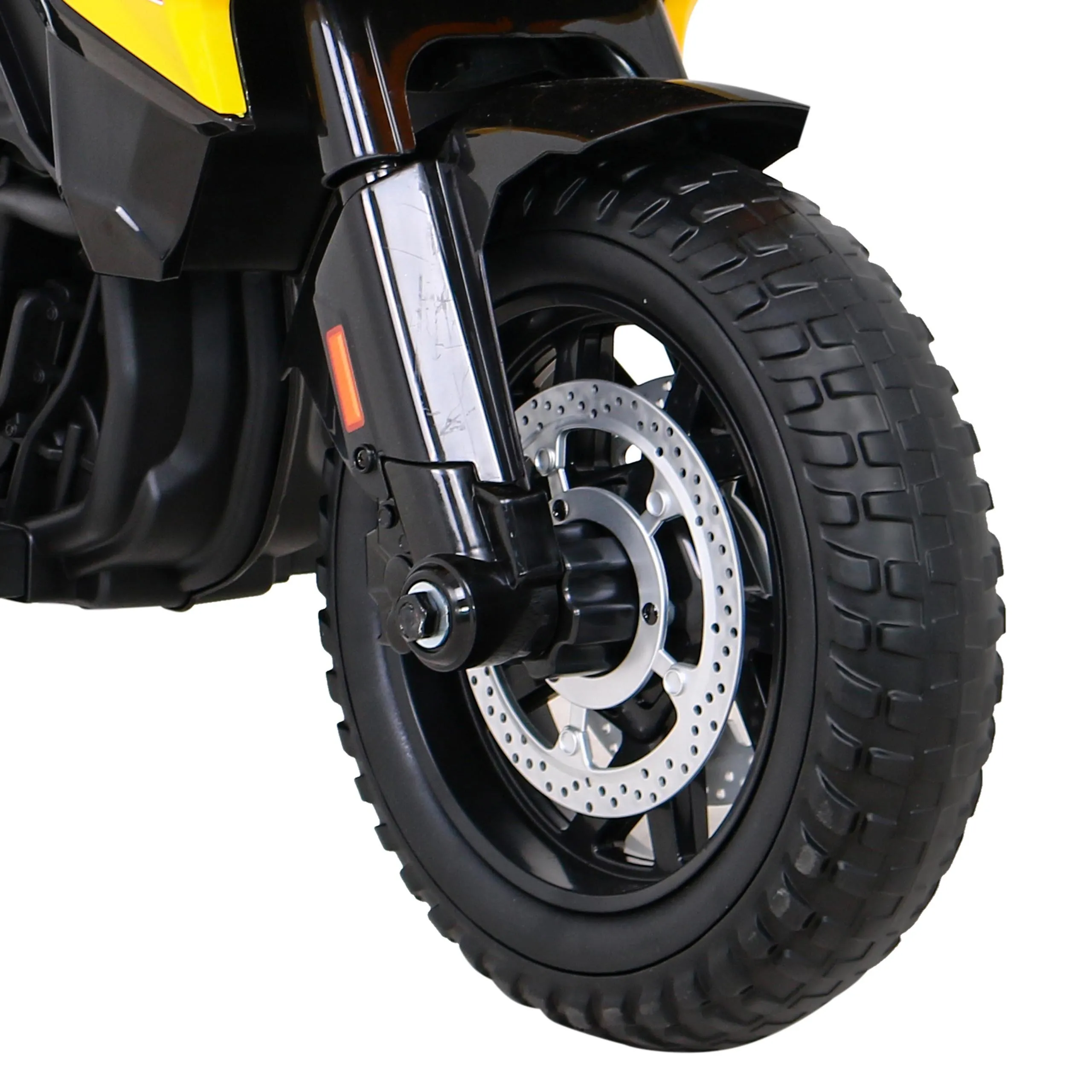 licencirani motor na akumulator bmw f850 gs - žuti - slika 10