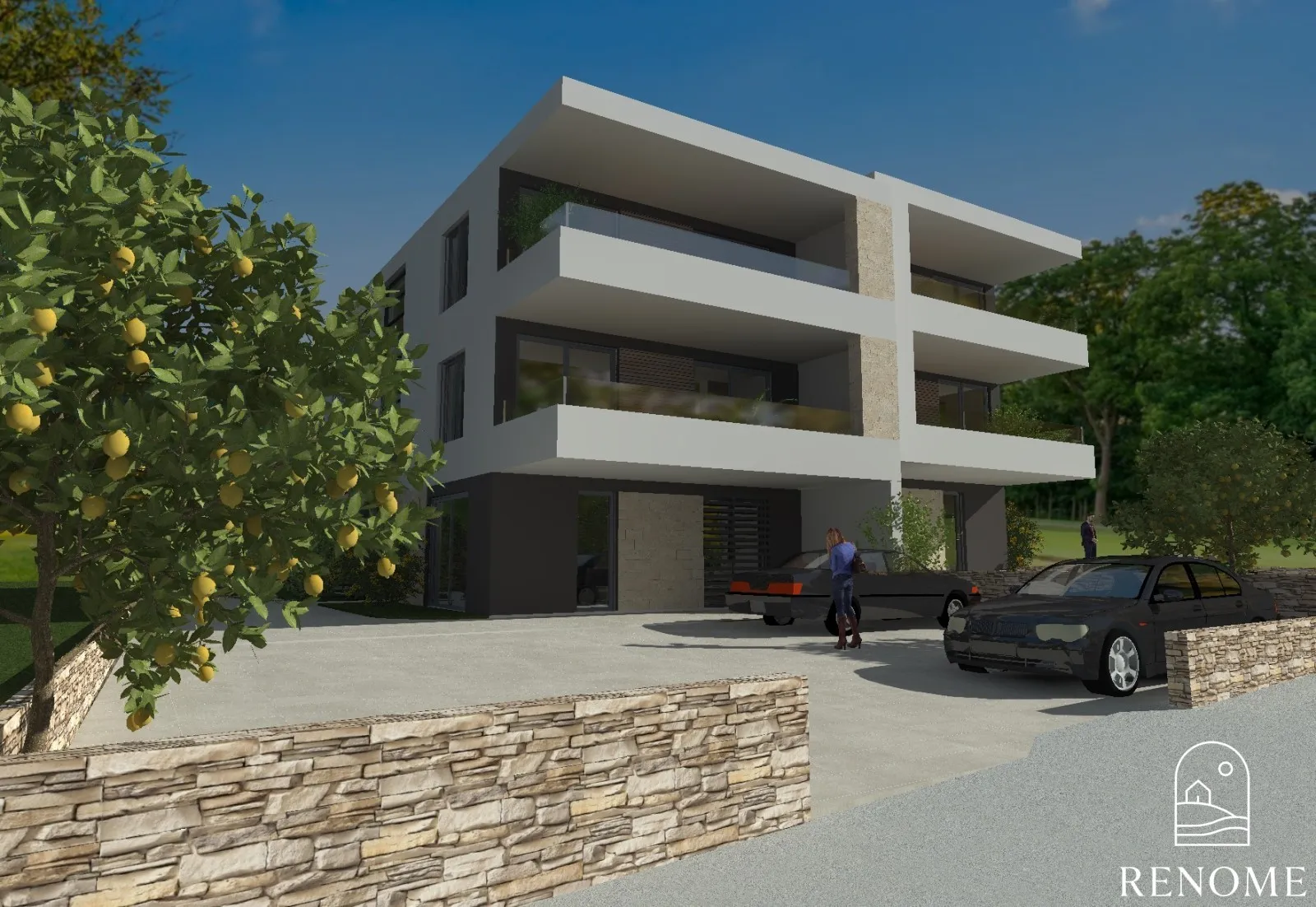 Trosoban Stan Na 2 .katu, Lovrečica (b4) - Lovrečica, Umag