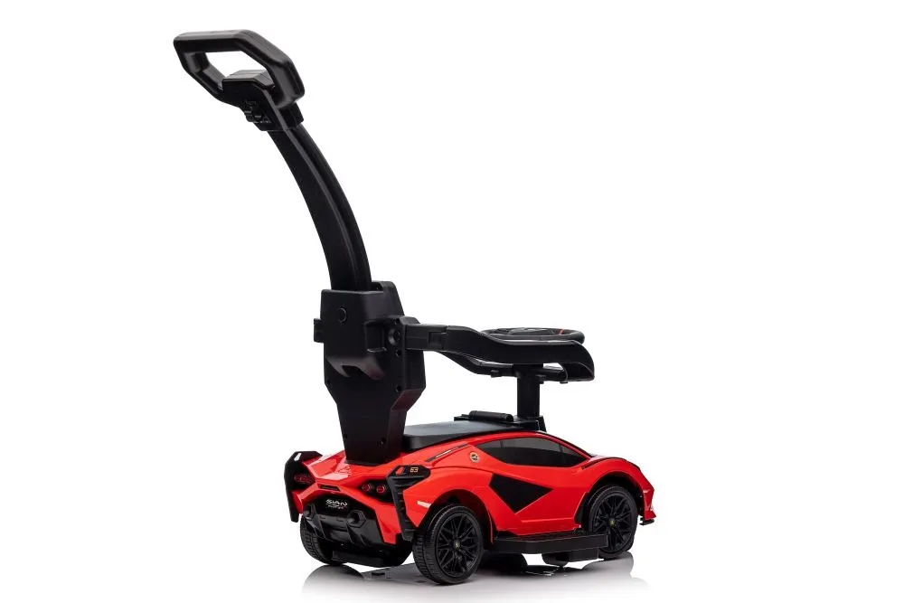 dječja guralica lamborghini qls-996t - crvena - slika 4