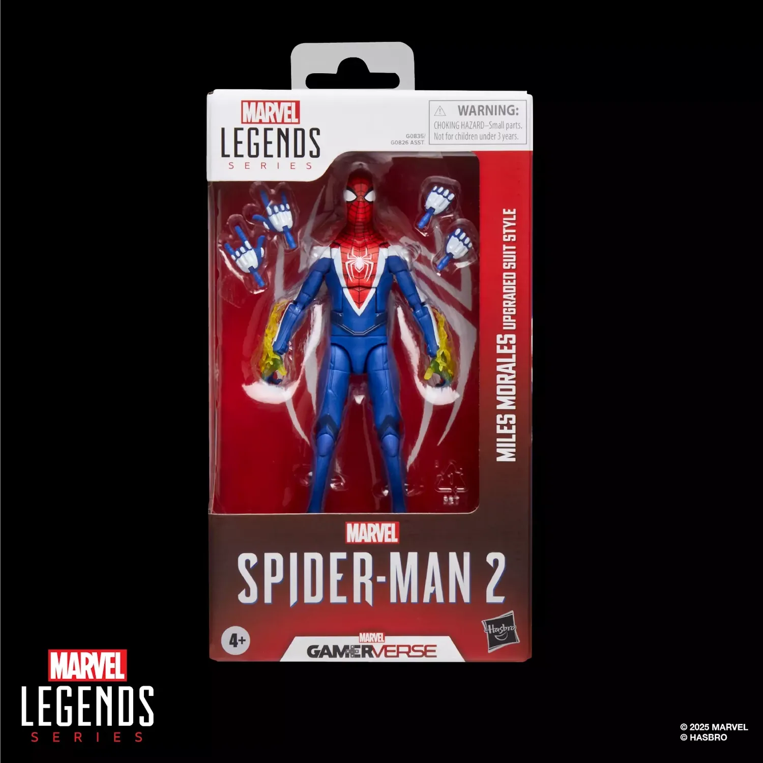 marvel legends series gamerverse milesmorales upgraded suit figura15cm - slika 8
