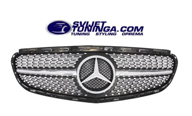 maske za mercedes benz c klasa w205 - c63 amg- diamond-gt- top izgled - slika 7