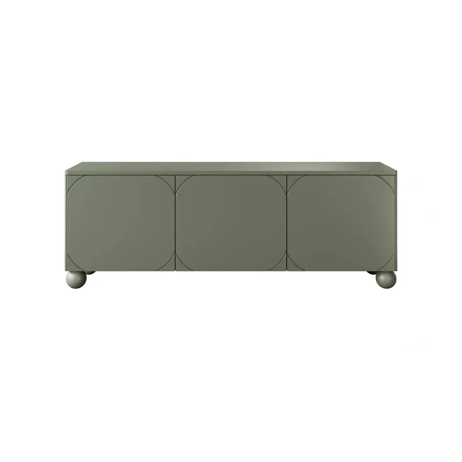 komoda sonatia 150cm, 3 vrata, materijal: mdf - slika 2