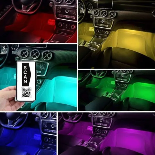 RGB Ambijetalno podno osvijetljenje automobila - Zagreb, Novi Zagreb - istok
