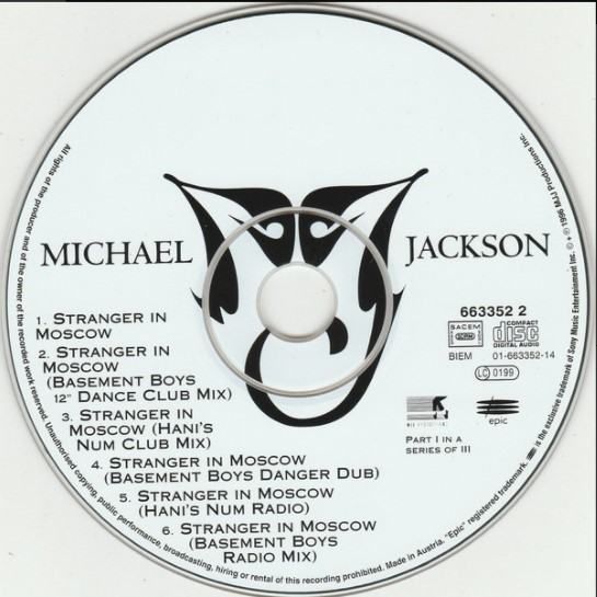 michael jackson ‎– stranger in moscow - slika 2