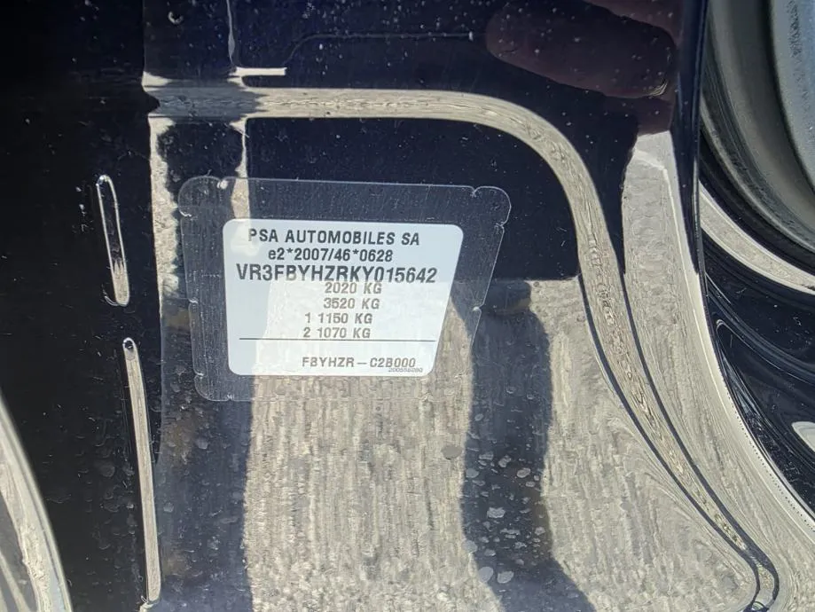peugeot 508 130 gt-line, 114000 km, 2019g, kartice - slika 19
