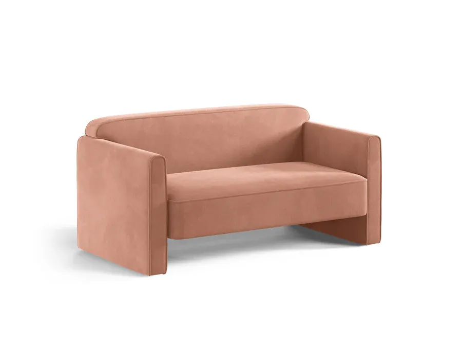 sofa abby 140x80cm, materijal: baršun - slika 2