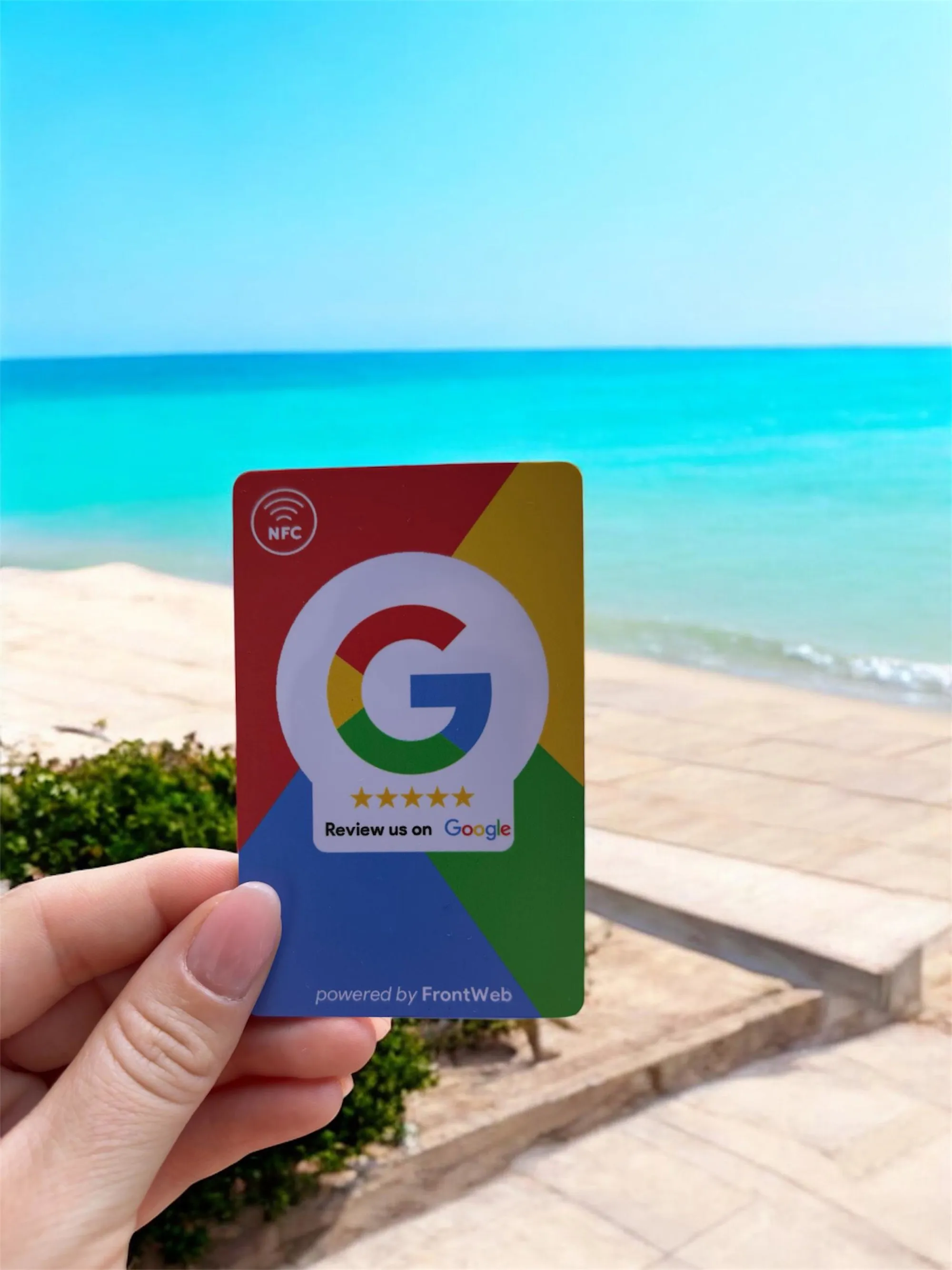 personalizirana google nfc review kartica za recenzije - slika 2