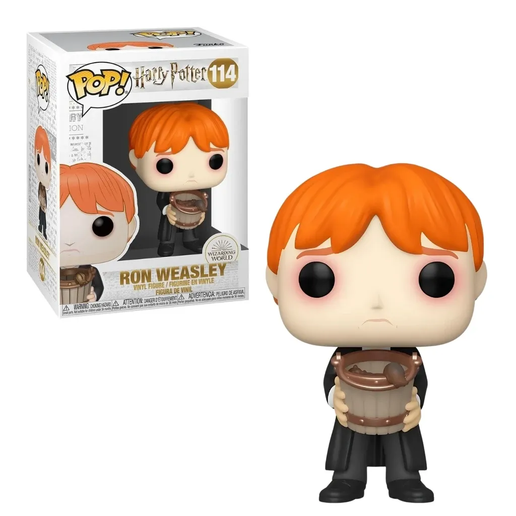 funko pop! harry potter – ron weasley with bucket #114 - slika 3