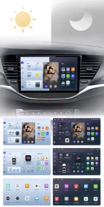 opel astra k original android multimedija kamera ekran 2din radio wifi - slika 2