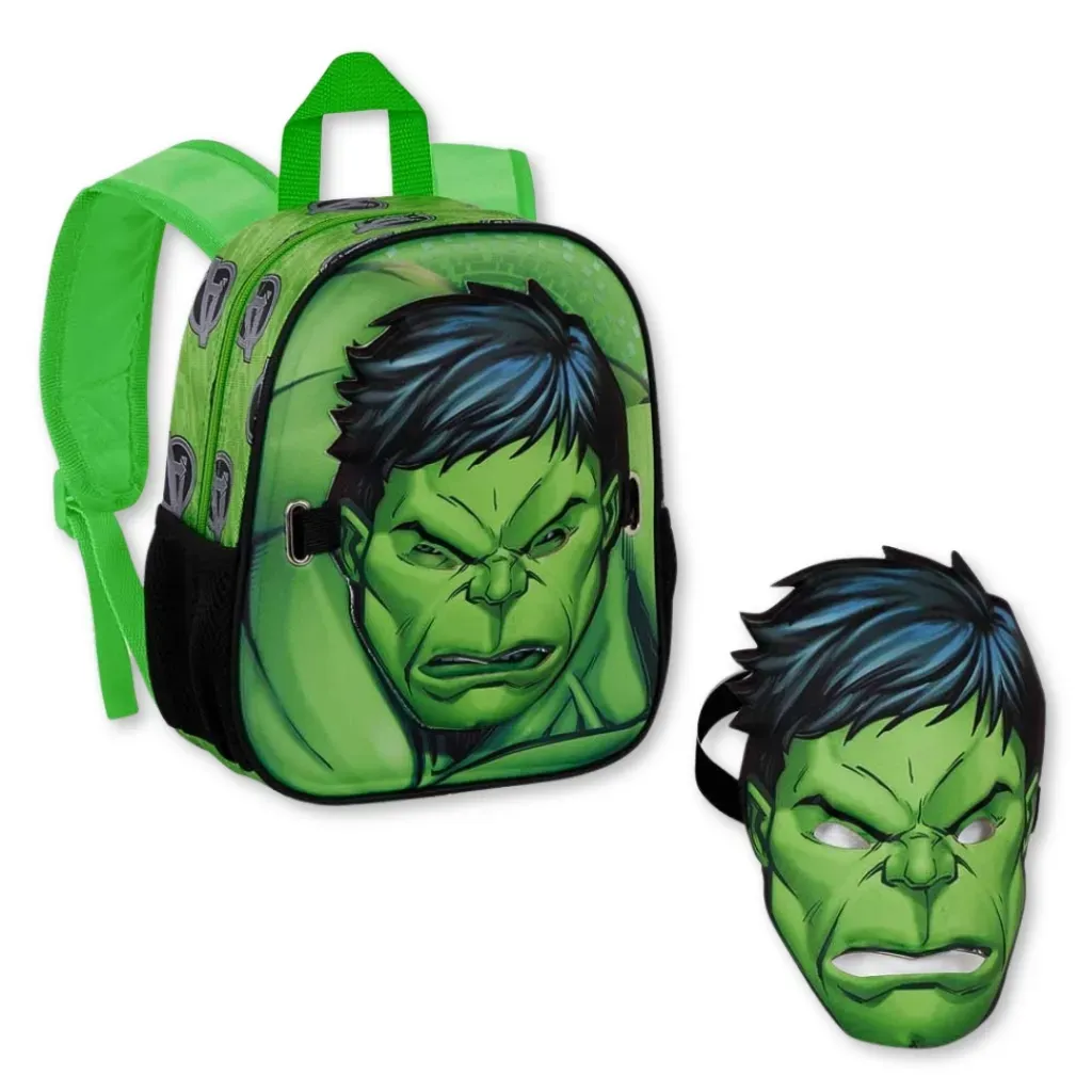 hulk 3d dječji ruksak s maskom - slika 4