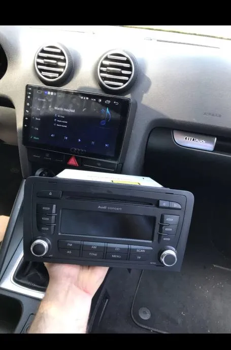 audi a3 s3 2003-2012 original radio multimedija navigacija gps parking - slika 13