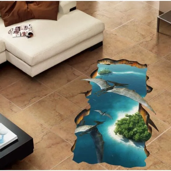 3D wall sticker Pterosauri dimenzije 90x60 cm - Zagreb, Novi Zagreb - istok