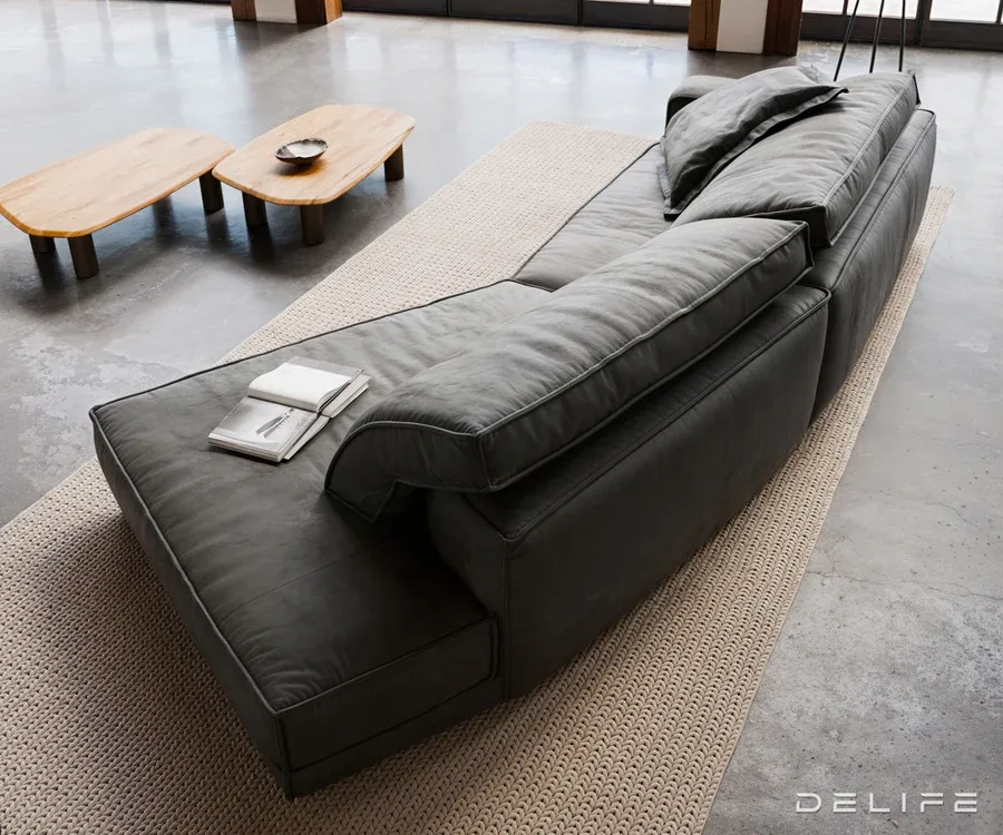 sofa snoosh 400x200cm, materijal: mikrofibra - slika 4