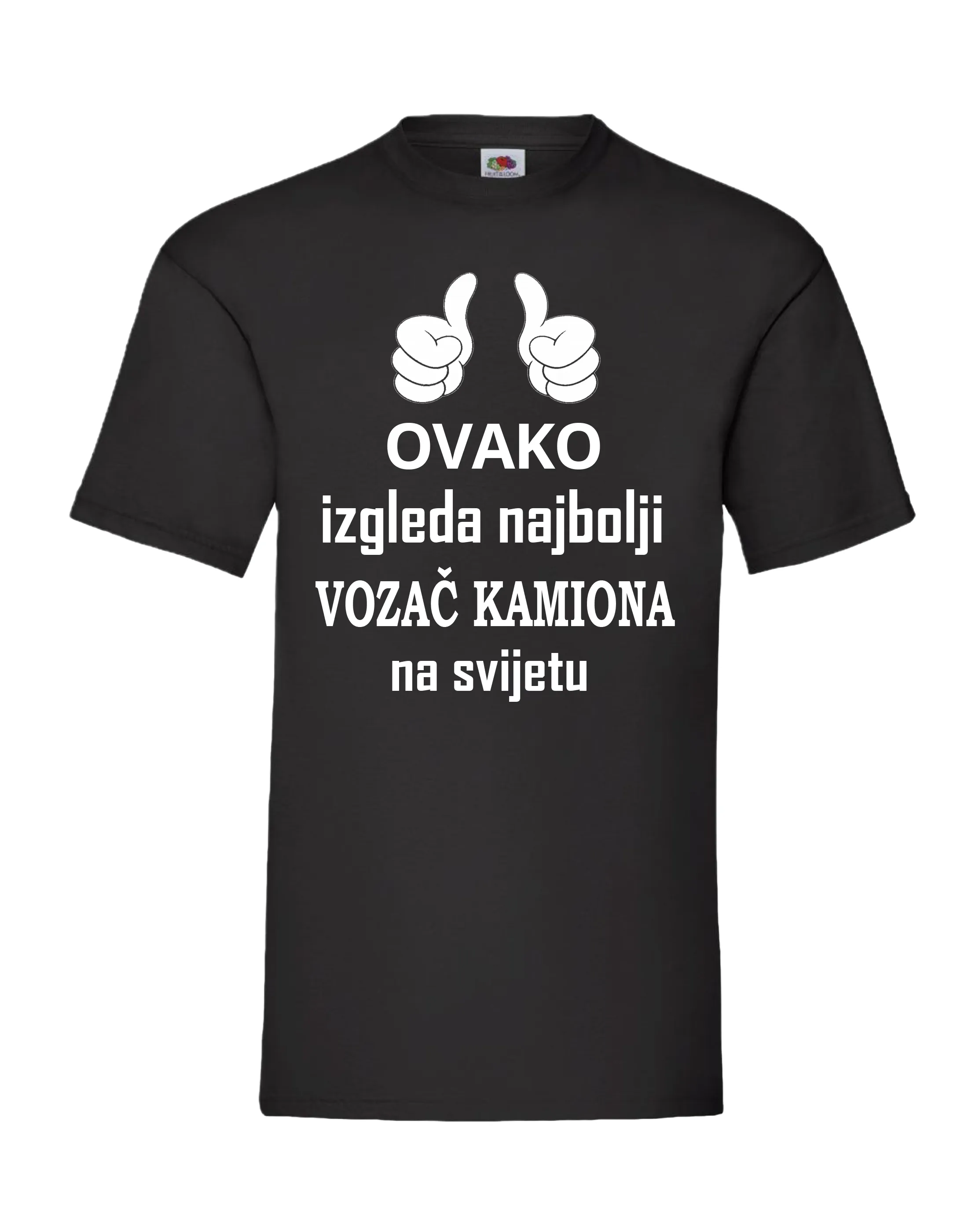 Majica za najboljeg vozača kamiona - Prozor, Otočac