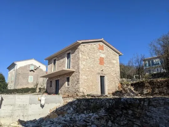 labin, renovirana kamena kuća, s pogledom na more - slika 2