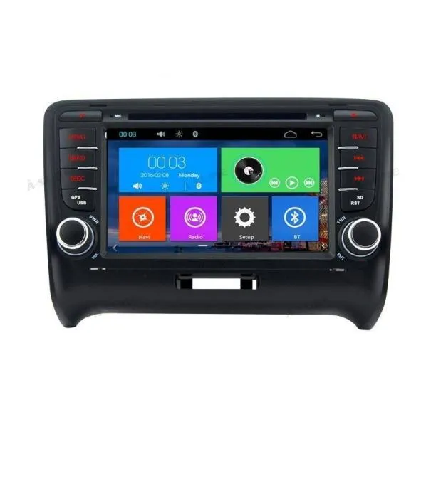 audi 2din navigacija gps radio - slika 2