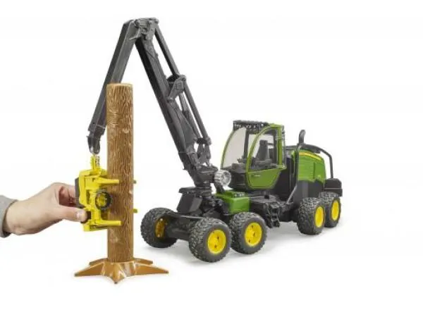 bruder šumski harvester john deere 1270g sa trupcem - slika 2