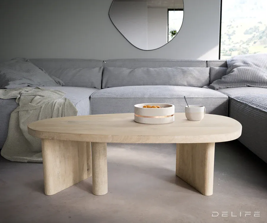 klub stolić wido 110x50x35cm, materijal: mango - slika 2