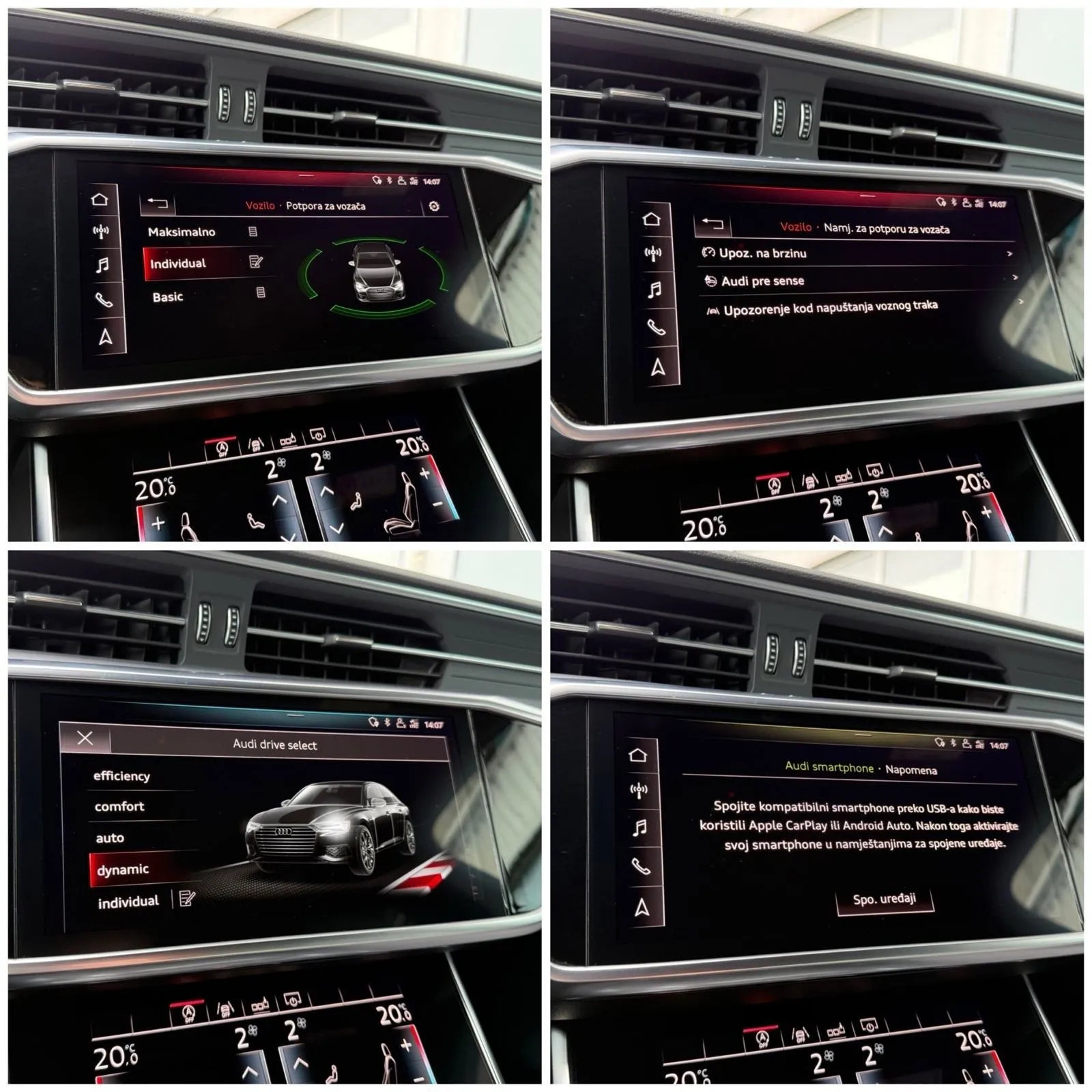 audi a6 40 tdi s-tronic s-line °virtual°alcantara°matrix°kamera°alu 20 - slika 17