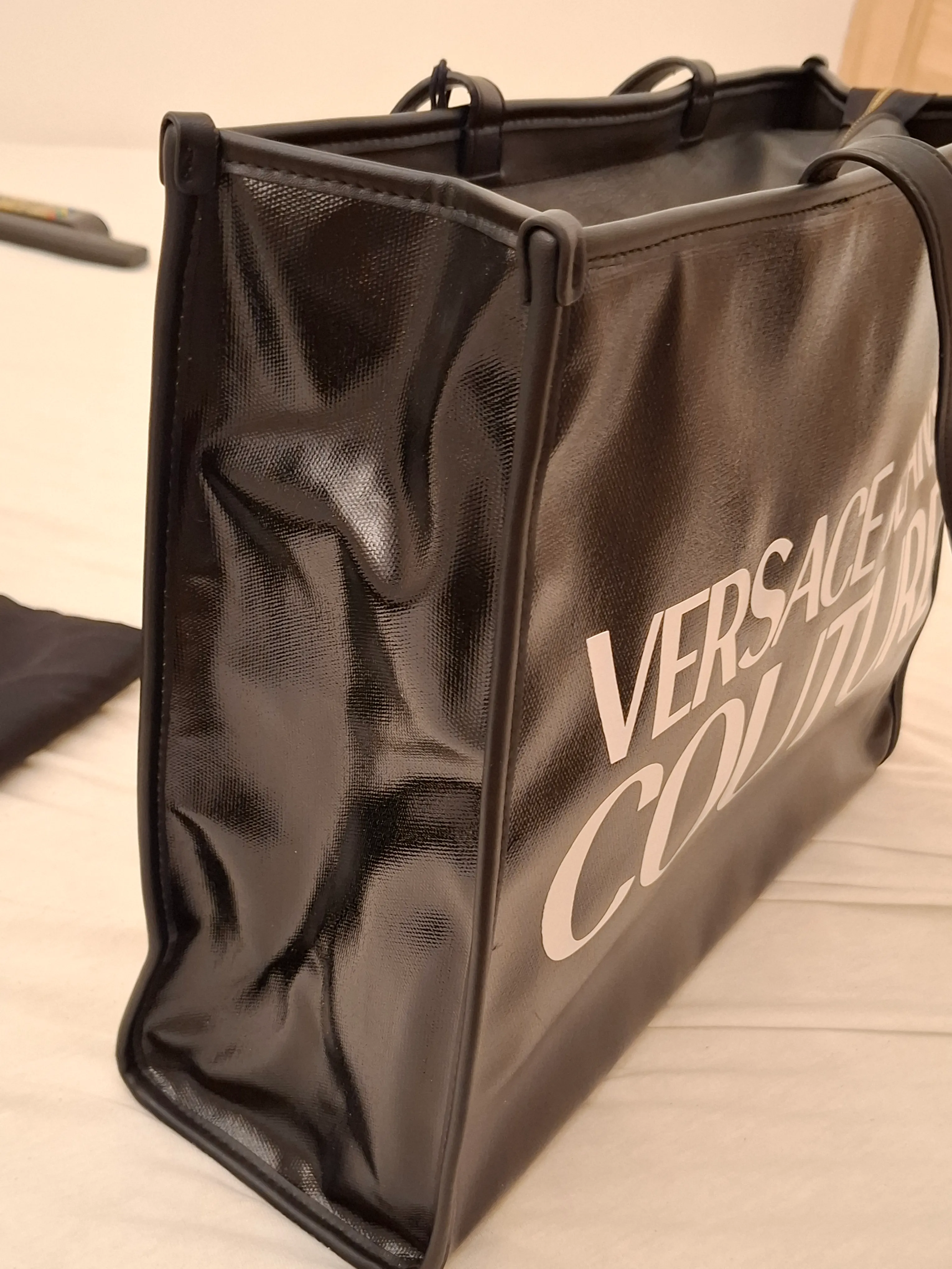 nova versaci jeans couture tote torba - slika 8