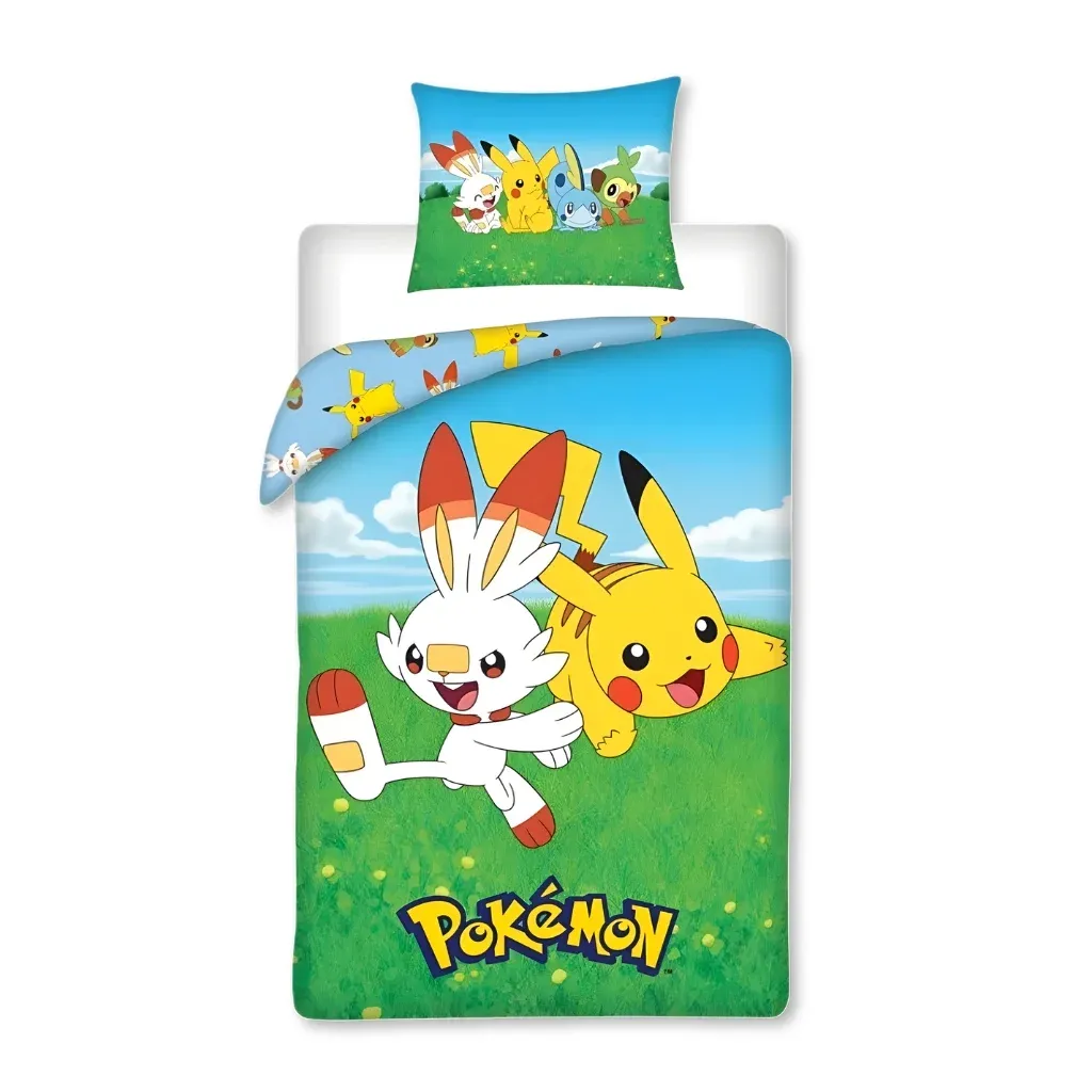 Pokémon ‘Field’ dječja posteljina, 140×200 cm - Zagreb