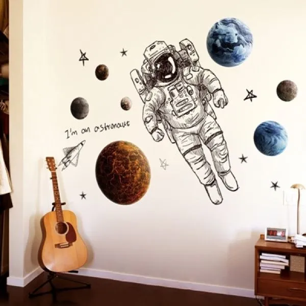 Zidna naljepnica - Astronaut - Zagreb, Novi Zagreb - istok