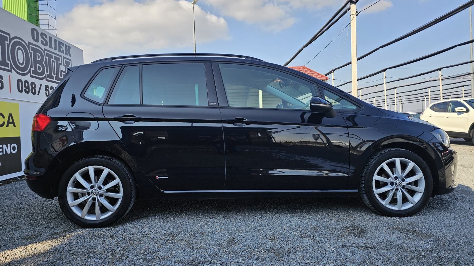 vw golf sportsvan 1.2 tsi climatronic,gr.sj,tempomat,alu,pdc,odličan - slika 8