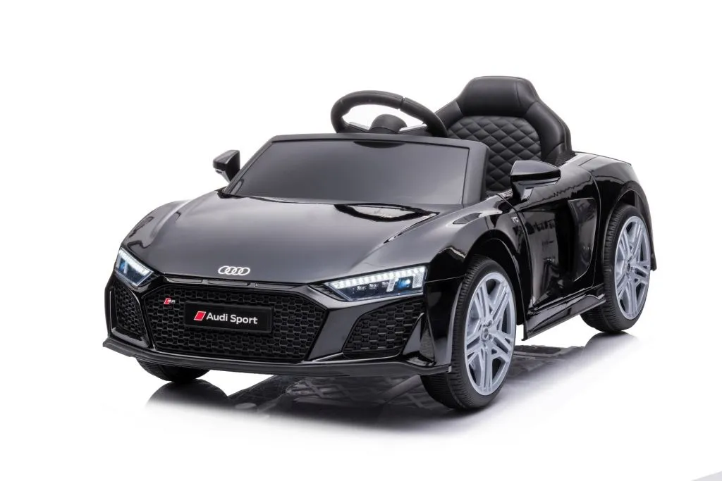 licencirani auto na akumulator audi r8 lift a300 - crni - slika 9